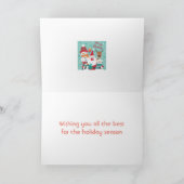 Carte Joie de Noël (Intérieur)