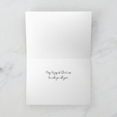Carte Joie de Noël Style d'art doodle mignon (Intérieur)