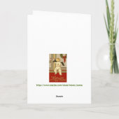 Carte Joie des Fêtes (Dos)