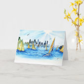 CARTE JOIE ET BEAUTÉ (Fleur jaune)