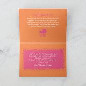 Carte Joie radieuse : C'est une fille Ethnique Vibrant A (Intérieur)