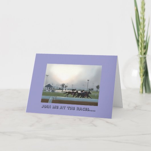 Carte Joignez-moi aux courses (Devant)