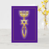 Carte Joint du Messie - pourpre (Fleur jaune)