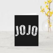 Carte Jojo (Fleur jaune)