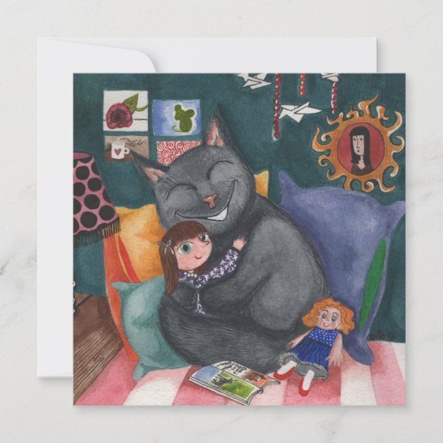 Carte Jojo mon gros chat (Devant)