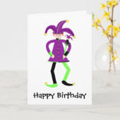 Carte Joker (Fleur jaune)