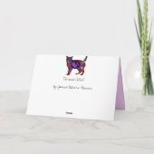 Carte joker calicot chromé (Dos)
