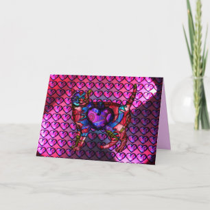Carte joker calicot chromé