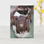 Carte Jolee-Penser à vous-ou à d'autres occasions-person (Fleur jaune)