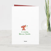 Carte Joli 100ème Anniversaire Bruants de Chanson (Dos)