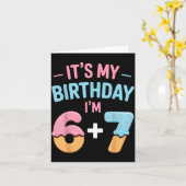 Carte Joli 13e anniversaire 13 ans 6 (Fleur jaune)