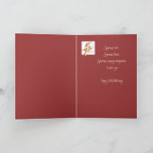 Carte Joli 50ème Anniversaire Sparrows (Intérieur)