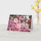 CARTE JOLI ANNIVERSAIRE (Fleur jaune)