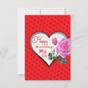 Carte joli anniversaire