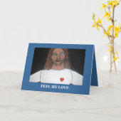 CARTE JOLI ANNIVERSAIRE (Fleur jaune)