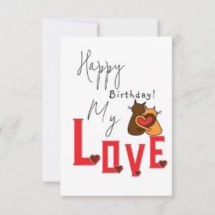 Carte joli anniversaire