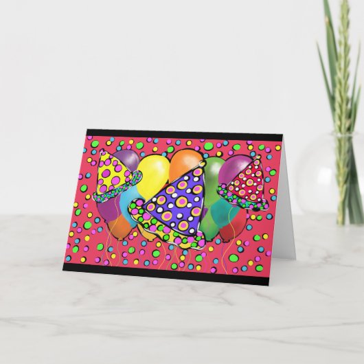 CARTE JOLI ANNIVERSAIRE (Devant)