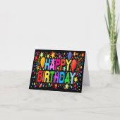 CARTE JOLI ANNIVERSAIRE (Devant)