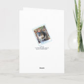 Carte Joli anniversaire à l'écureuil Tiara et au bâton d (Dos)