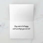 CARTE JOLI ANNIVERSAIRE À MON **FRÈRE DOUCE** (Intérieur)