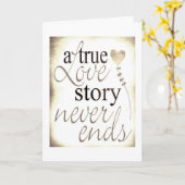 CARTE **JOLI ANNIVERSAIRE** À MON MARI (Fleur jaune)