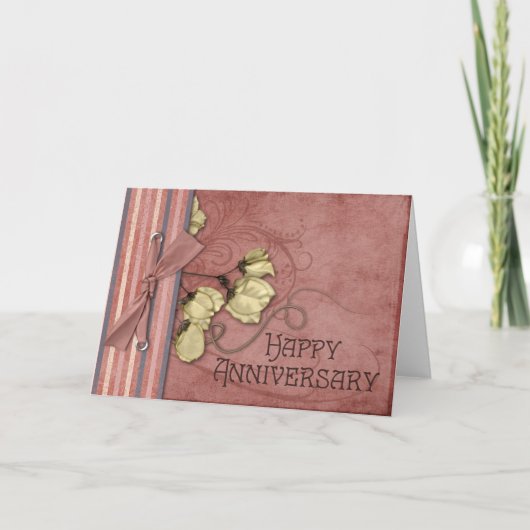 Carte Joli anniversaire de remous (Devant)