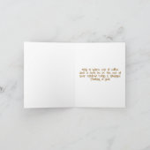 Carte Joli Arc-En-Ciel Et Café Sourit En Vous Pensant (Intérieur)