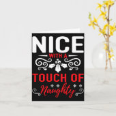 Carte Joli avec une touche de coquin (Fleur jaune)