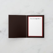 Carte Joli bébé ladybug ajouter un message (Intérieur)