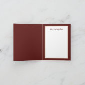 Carte Joli café ajouter un message (Intérieur)