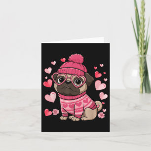Carte Joli Carlin Red Hearts Couples Joyeux Valentines