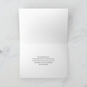 Carte Joli Cerf Aquarellé Pose En Bas Boho Anniversaire (Intérieur)