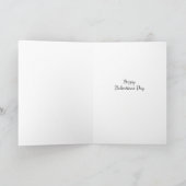 Carte Joli Chat Seras-tu mon Saint-Valentin (Intérieur)