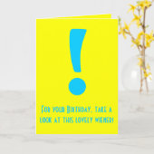 Carte Joli chien de chien de chien de chien de chien Wie (Fleur jaune)