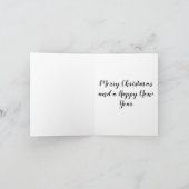 Carte Joli Cochon de Noël (Intérieur)