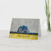 Carte Joli Couple de Pigeons Félicitations Mariage Fianç (Devant)