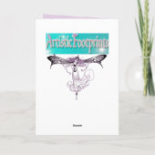 Carte Joli Décal Fairy Vintage (Dos)