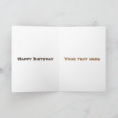 Carte Joli dessin animé joli sourire (Intérieur)