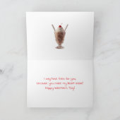 Carte Joli diner rétro Joyeuse Saint-Valentin (Intérieur)