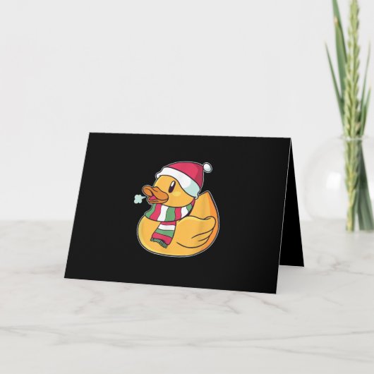 Carte Joli Dub Canard Noël (Devant)