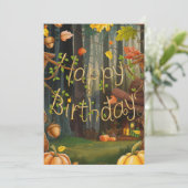 Carte Joli Editable Cosy Automne Automne Automne Happy A (Debout devant)