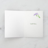 Carte Joli Floral 21ème Anniversaire Très Spécial Nièce (Intérieur)