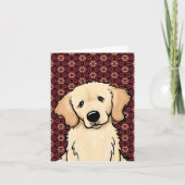 Carte Joli Golden Retriever (Devant)