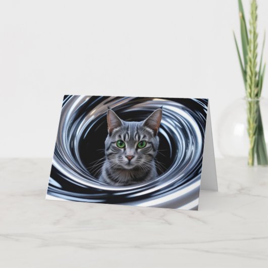Carte Joli Gyre de Tabby Gris (Devant)