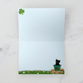 Carte Joli Jack La Saint Patrick du Chat (Intérieur)
