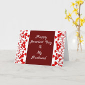 CARTE JOLI JOUR LE PLUS DOUCE À MON **AMOUR** (Fleur jaune)