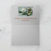 Carte Joli Kitty dormant (Intérieur)