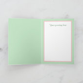 Carte Joli lapin de Pâques ajouter le message (Intérieur)