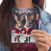 Carte Joli lapin lapin lapin amant lapin