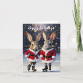 Carte Joli lapin lapin lapin amant lapin (Devant)